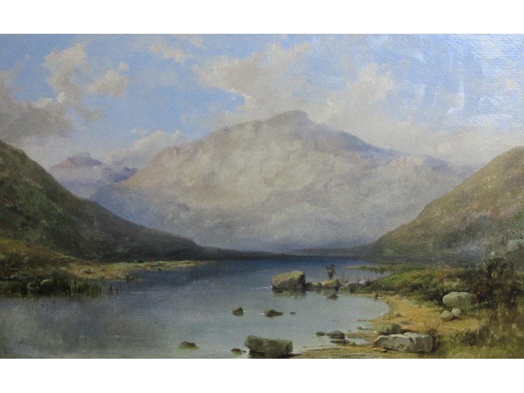 Appraisal: GEORGE EDWARDS HERING - ARRAN Oil on board signed and