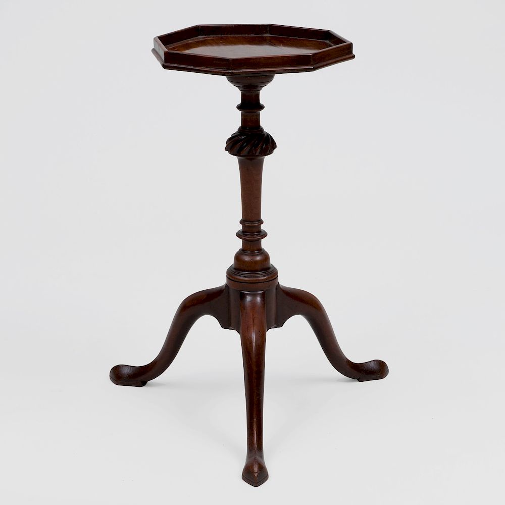 Appraisal: George III Mahogany Candlestand x x in Property from the