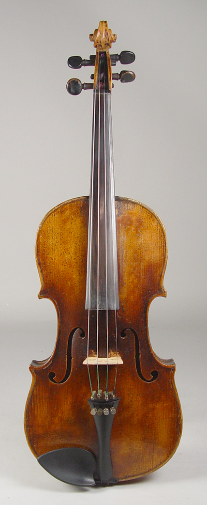 Appraisal: Austrian Stradivarius Copy Early th Century Plain materials Repair Rib