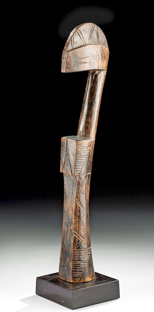 Appraisal: th C African Mossi Wood Doll Biiga West Africa Burkino