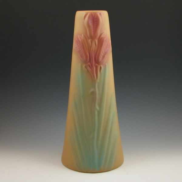 Appraisal: Van Briggle yucca vase Marked Van Briggle with logo Colorado