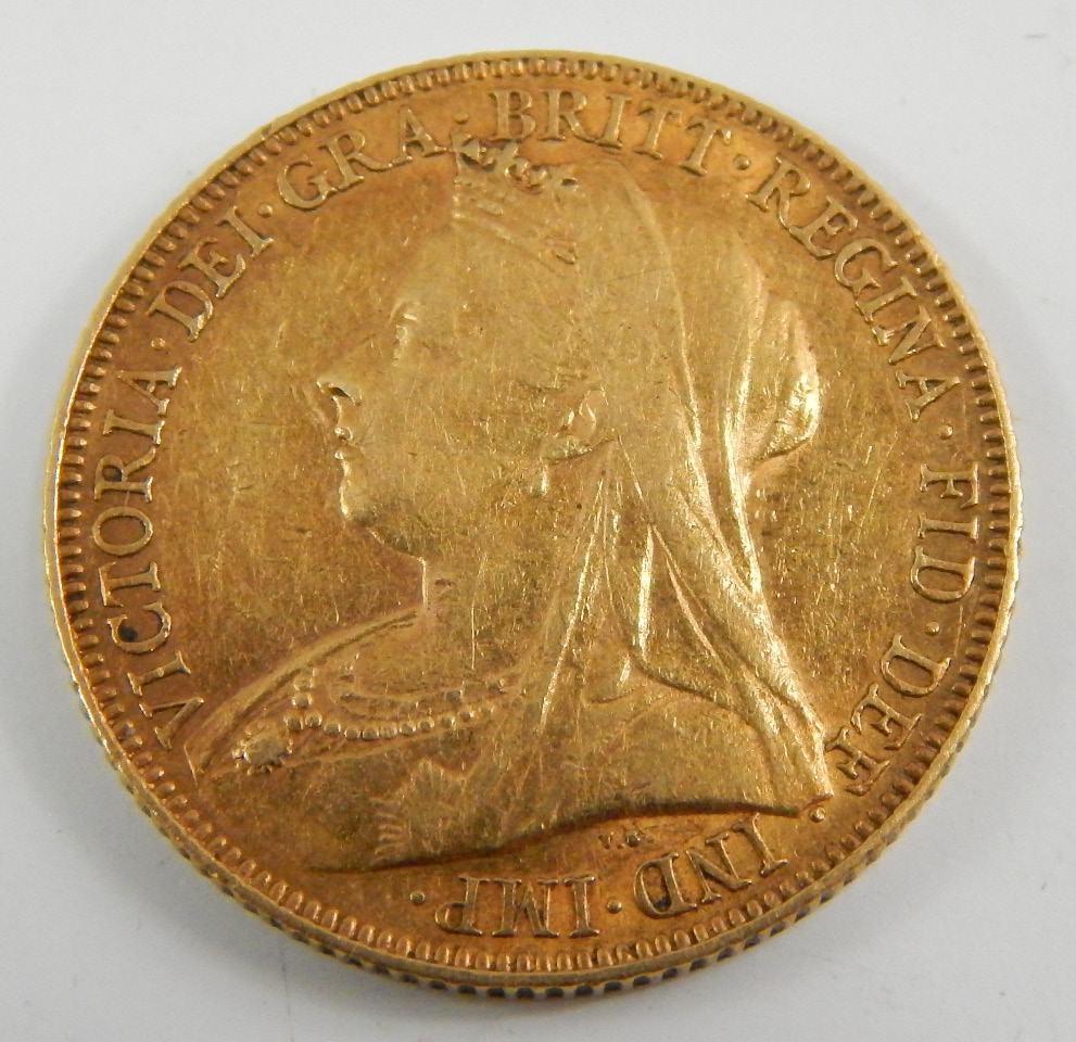 Appraisal: A Victorian gold sovereign