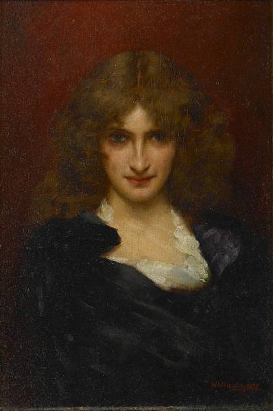 Appraisal: William A Breakspeare British - A portrait of a young