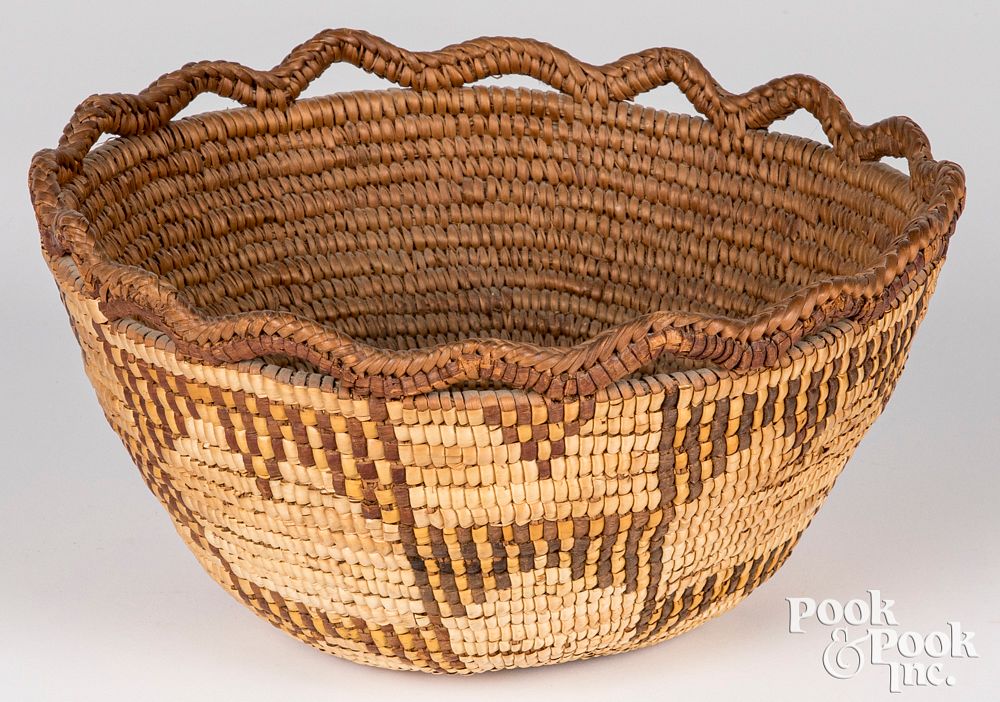 Appraisal: Northwest Coast Indian Klickitat basket Northwest Coast Indian Klickitat basket