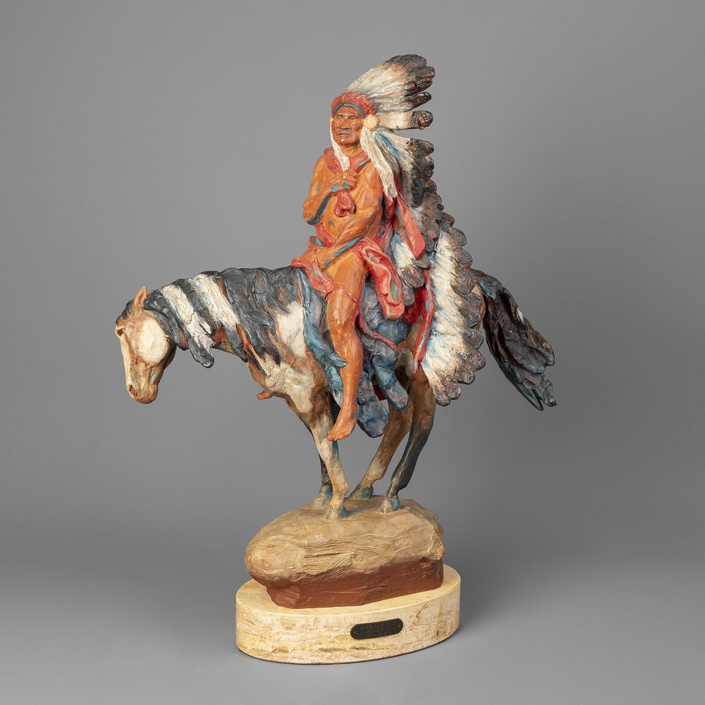 Appraisal: Harry Jackson Washakie II Harry Jackson - Washakie II polychrome