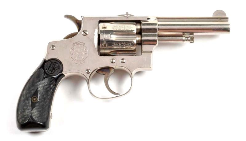 Appraisal: S W Hand Ejector st Model D A Revolver Serial