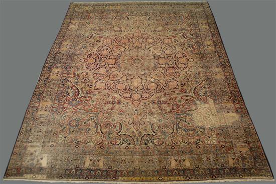 Appraisal: LAVAR KIRMAN CARPET Persia circa feet x feet inches Condition