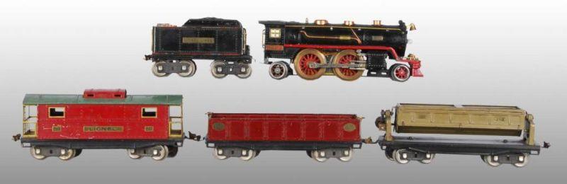 Appraisal: Lionel Standard Gauge E Train Freight Set Description Includes all