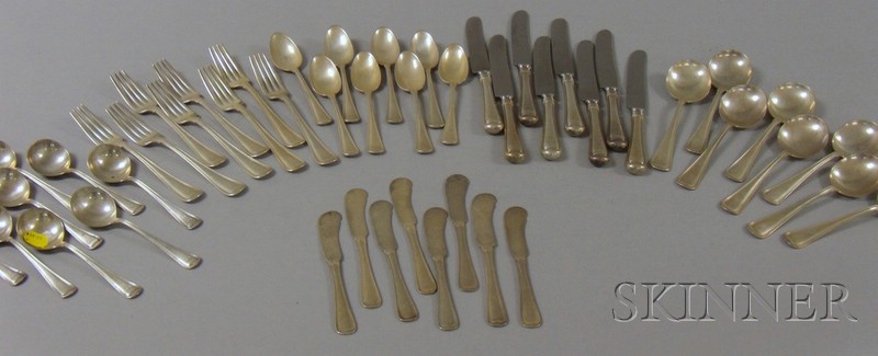 Appraisal: Gorham Partial Sterling Luncheon Flatware Service for Eight Old French