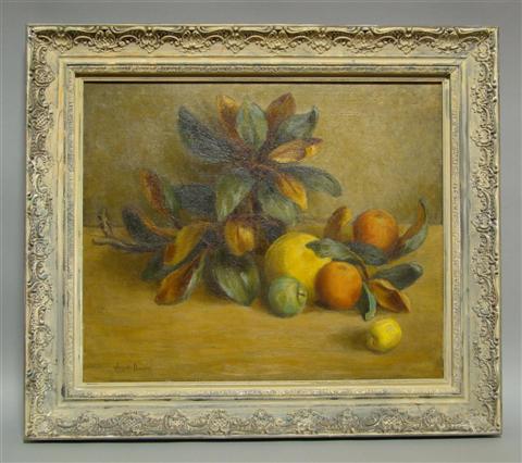 Appraisal: JOSEFA CROSBY SEWALL BACKUS AMERICAN - STILL LIFE OF FRUIT