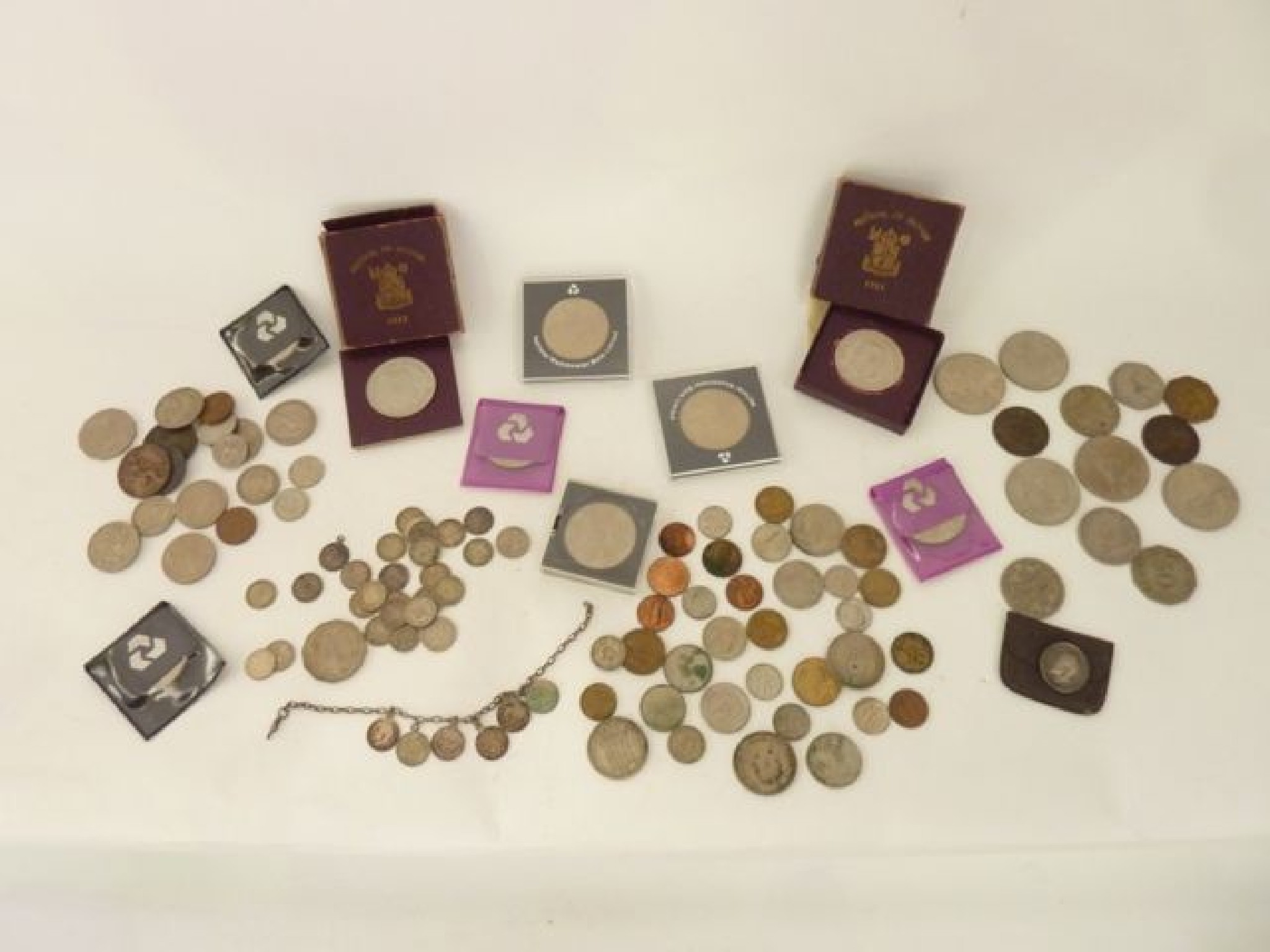 Appraisal: A selection of crowns mainly Elizabeth II and other th