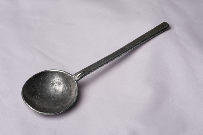 Appraisal: PEWTER SPOON WILLIAM ELSWORTH - New York City - Maker's