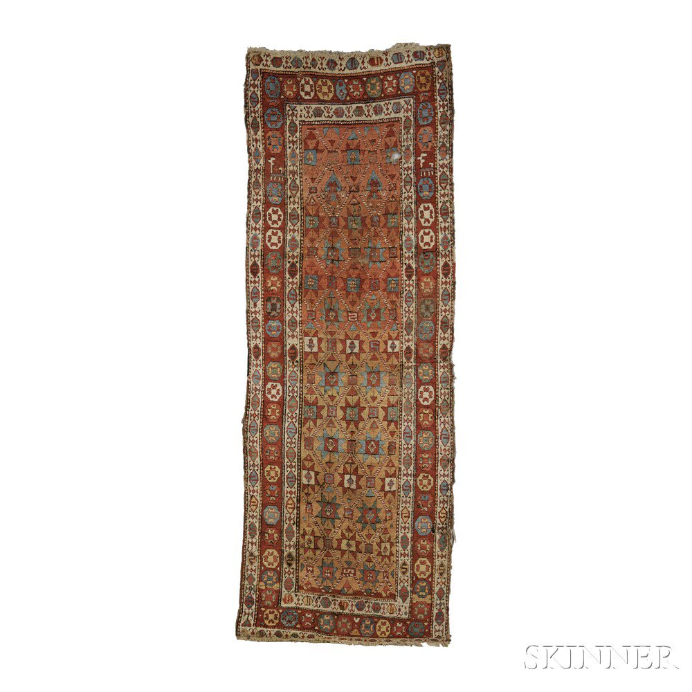 Appraisal: Gendje Rug South Central Caucasus mid- th century the abrashed