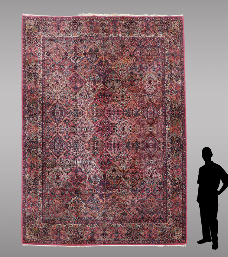 Appraisal: APPROX - YR OLD KARASTAN MACHINE WOVEN WOOL RUG '