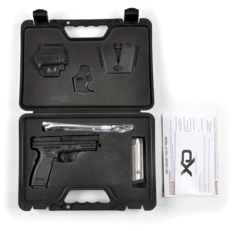 Appraisal: Cased Springfield Model XD Pistol Serial XD This gun shows