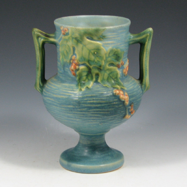 Appraisal: Roseville Bushberry - Vase - Mint Roseville Bushberry vase in