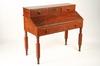 Appraisal: DESK - Circa s grain painted pine slant front desk