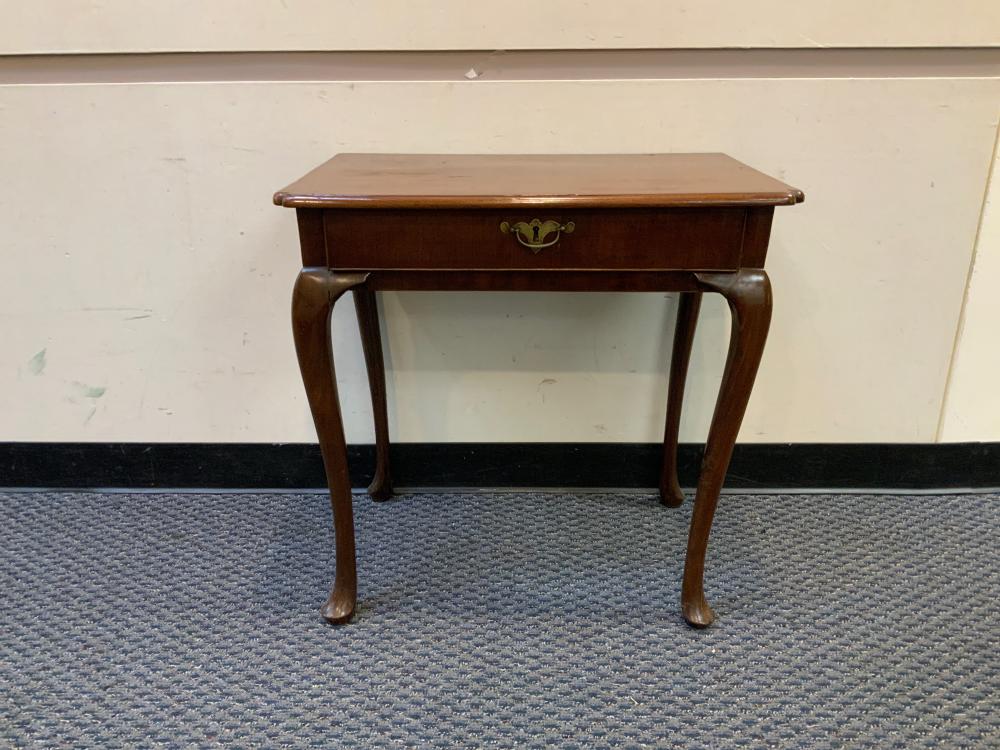 Appraisal: George III Mahogany Silver Table Late th Century H x