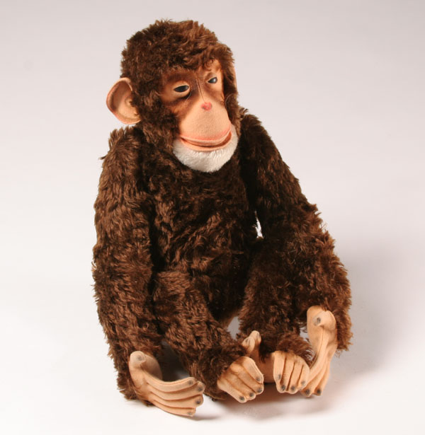 Appraisal: Large Steiff jointed growler monkey with ear button and cloth