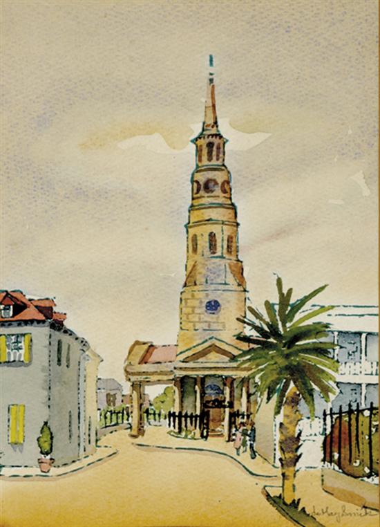 Appraisal: Edith deMay Smith South Carolina d ST PHILIPS CHURCH CHARLESTON