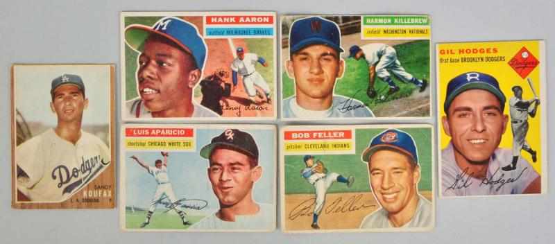 Appraisal: Lot of s s Topps Baseball Cards Includes Harmon Killebrew