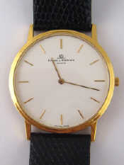 Appraisal: An carat gold gent's Baume Mercier wristwatch quartz movement case