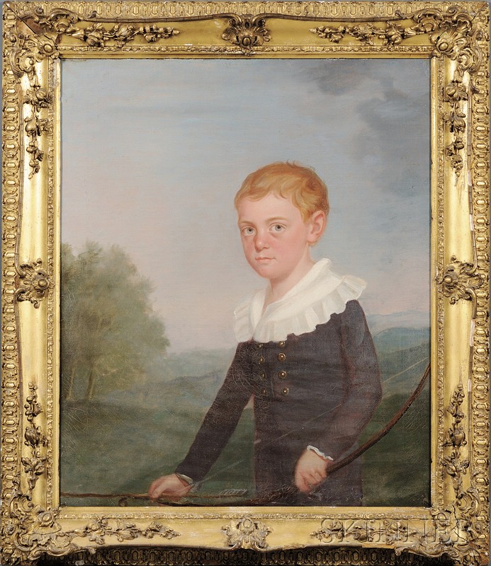 Appraisal: Matthew Harris Jouett Kentucky - Portrait of Joseph Archibald Logan