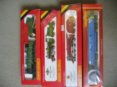 Appraisal: Four Hornby Railways R BR Ivatt class - - boxed