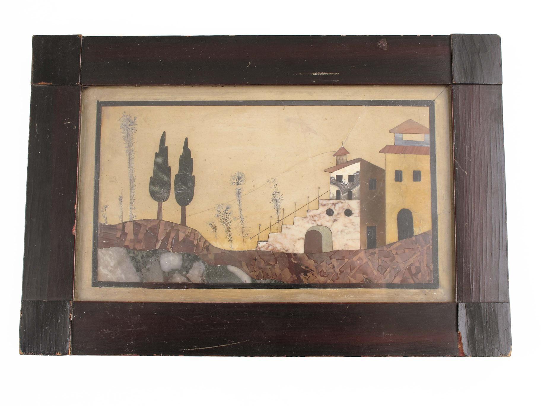 Appraisal: An Italian pietra dura plaque