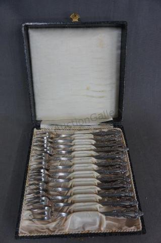 Appraisal: Oneida Brahms Stainless Cocktail Seafood Fork Set Includes - by