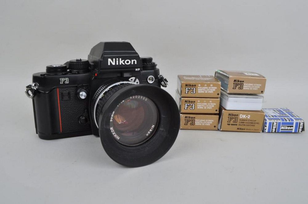 Appraisal: Nikon F Camera with Nikon MM lens and DE- finder