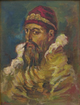 Appraisal: Milan Petrovits Russian Early th Century A character from the