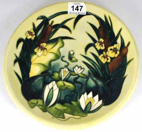 Appraisal: Moorcroft Lamia cm Plate by Rachel Bishop