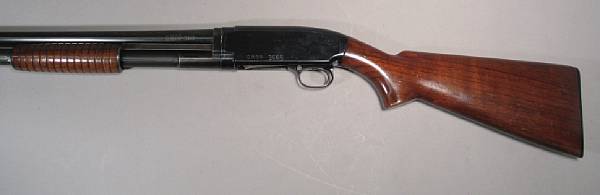 Appraisal: A gauge Winchester Model slide action shotgun Serial no for