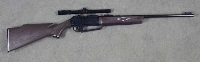 Appraisal: Daisy Powerline BB RifleMounted with Daisy scope Excellent condition