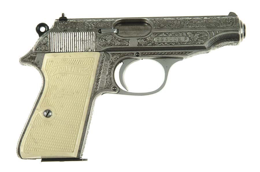 Appraisal: SCARCE FACTORY ENGRAVED WALTHER PP SEMI-AUTO PISTOL Cal ACP SN