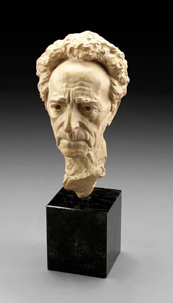 Appraisal: Arno Breker German - Jean Cocteau c incised 'Jean Cocteau'