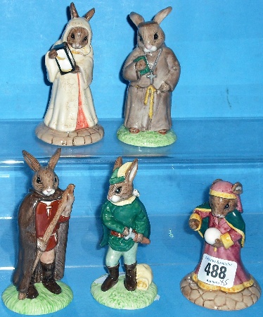 Appraisal: Royal Doulton Bunnykins Figures Fortune Teller DB Robin Hood DB