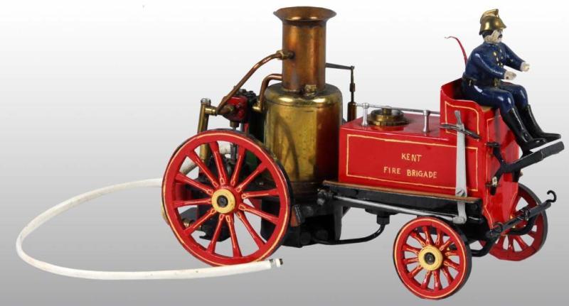 Appraisal: Kent Fire Brigade Live Steam Model Toy Description British made