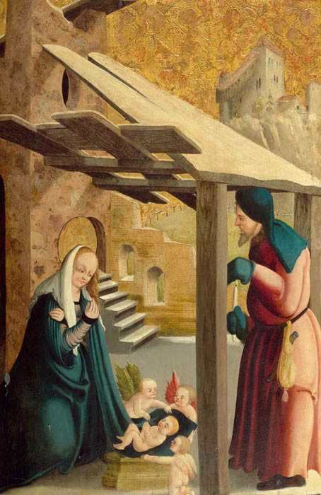 Appraisal: SCHEEL SEBASTIAN Allg u - Innsbruck Attributed The Holy Family