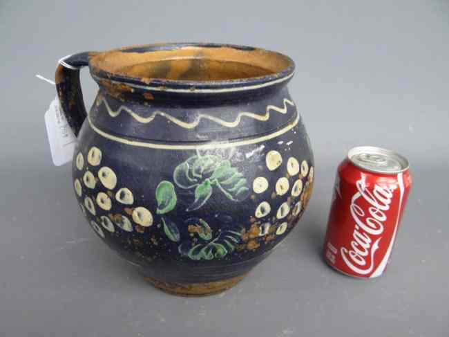 Appraisal: th c French redware jug '' Ht