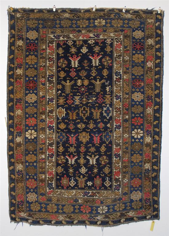 Appraisal: BAKU RUG Caucasus circa feet inches x feet inches