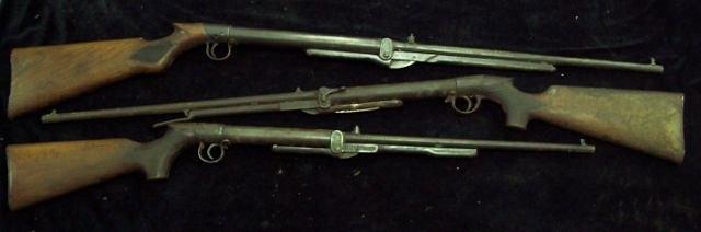 Appraisal: Three BSA air rifles various