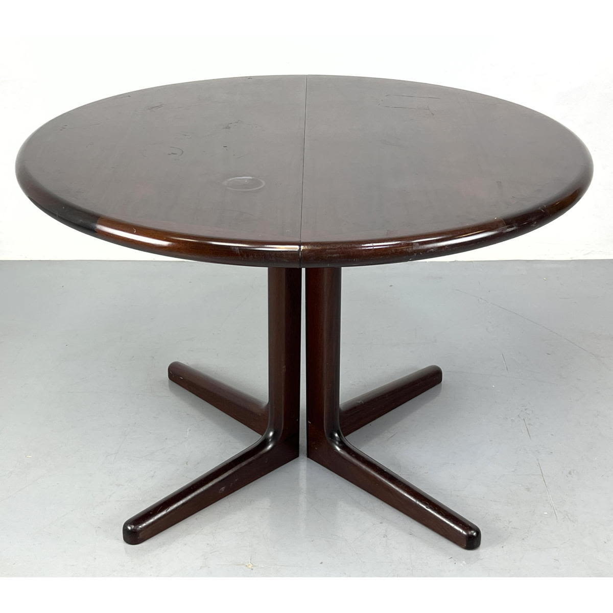 Appraisal: BOLTINGE Danish Modern Rosewood Dining Table No Leaves Dimensions H