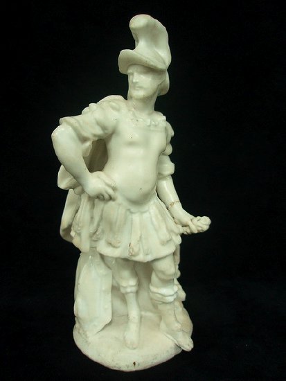 Appraisal: An early Derby dry-edge figure circa representing Mars dressed as