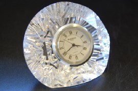 Appraisal: WATERFORD CRYSTAL TIMEPIECE