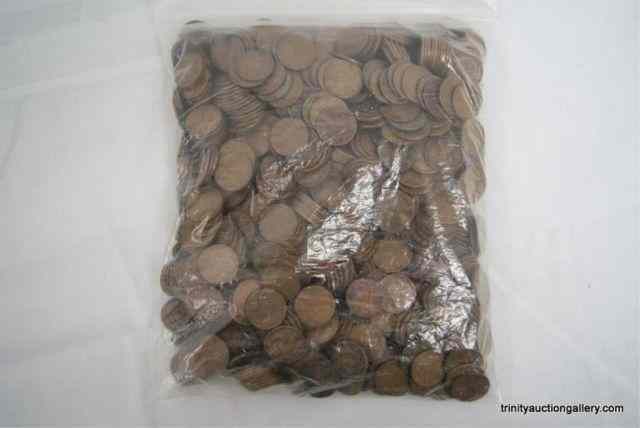 Appraisal: US Wheat Back Penny Coins Teen's - Fifty'sThis is a