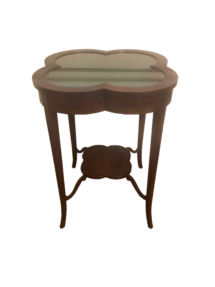 Appraisal: Curio Display Table Curio Display Table Curio display table or