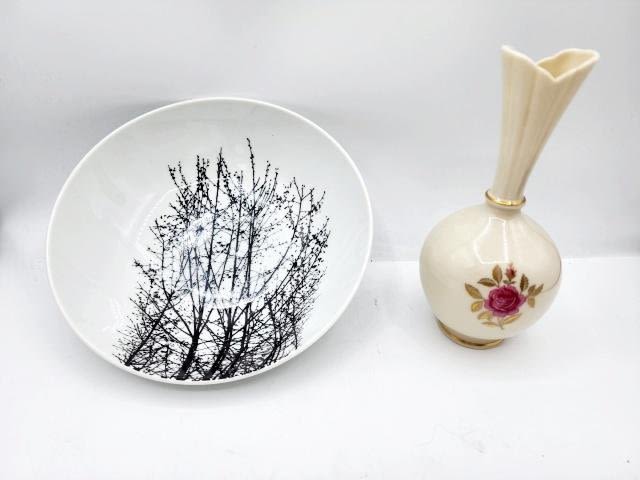 Appraisal: Vera for Mikasa Bowl The Birches diameter tall along with