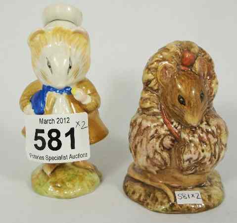 Appraisal: Beswick Beatrix Potter Figure Thomasina Tittlemouse and Amiable Guinea Pig